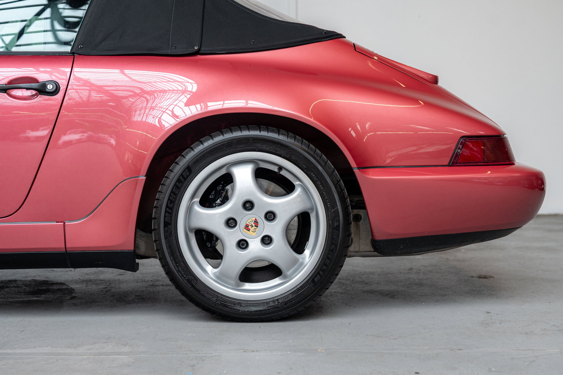 1993 Porsche 911 / 964 Carrera - 964 Carrera 2 Cabriolet *Manual / Himber Rot Metallic*, foto 5