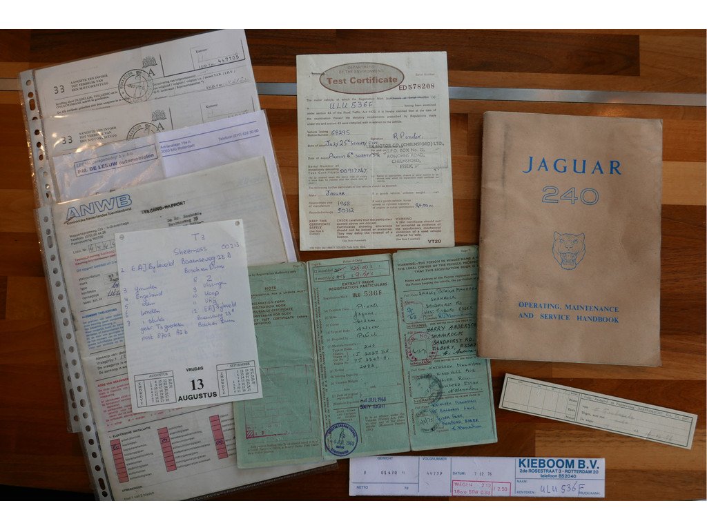 1968 Jaguar 240 - Overdrive, foto 11
