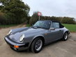 Porsche 911 Carrera 3.2 Cabriolet, 1988 jubilee model Exterior front 2 Porsche 911 Carrera 3.2 Cabriolet, 1988 jubilee model Exterior front 2
