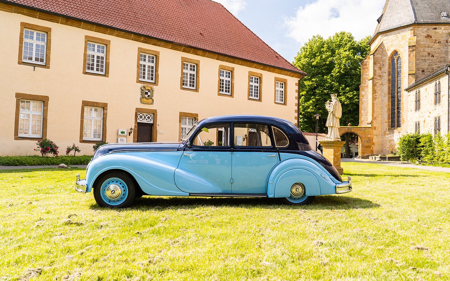 1950 EMW 340 - BMW/EMW 340 - 1 von 3 Fahrzeugen in perfekt restauriertem Zustand!, foto 4
