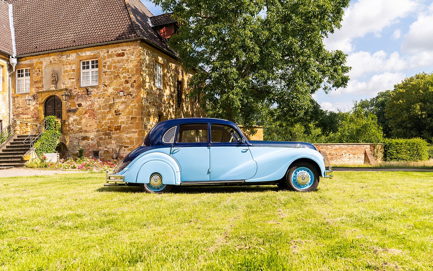 1950 EMW 340 - BMW/EMW 340 - 1 von 3 Fahrzeugen in perfekt restauriertem Zustand!, foto 9