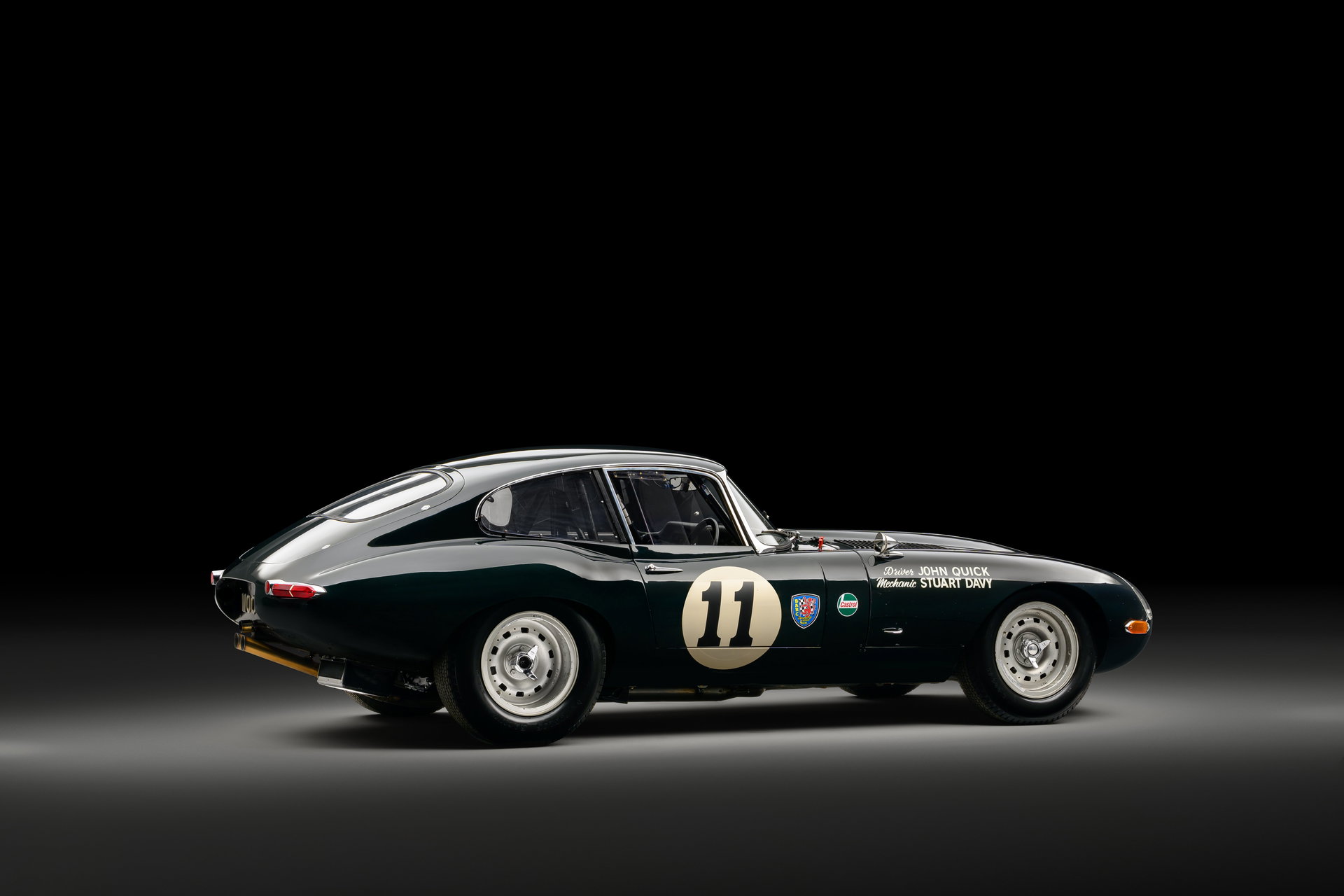 1962 Jaguar E-Type SI - Ex-Roy Salvadori / Pre '66 FIA Race Car - 'WOO 11', foto 3