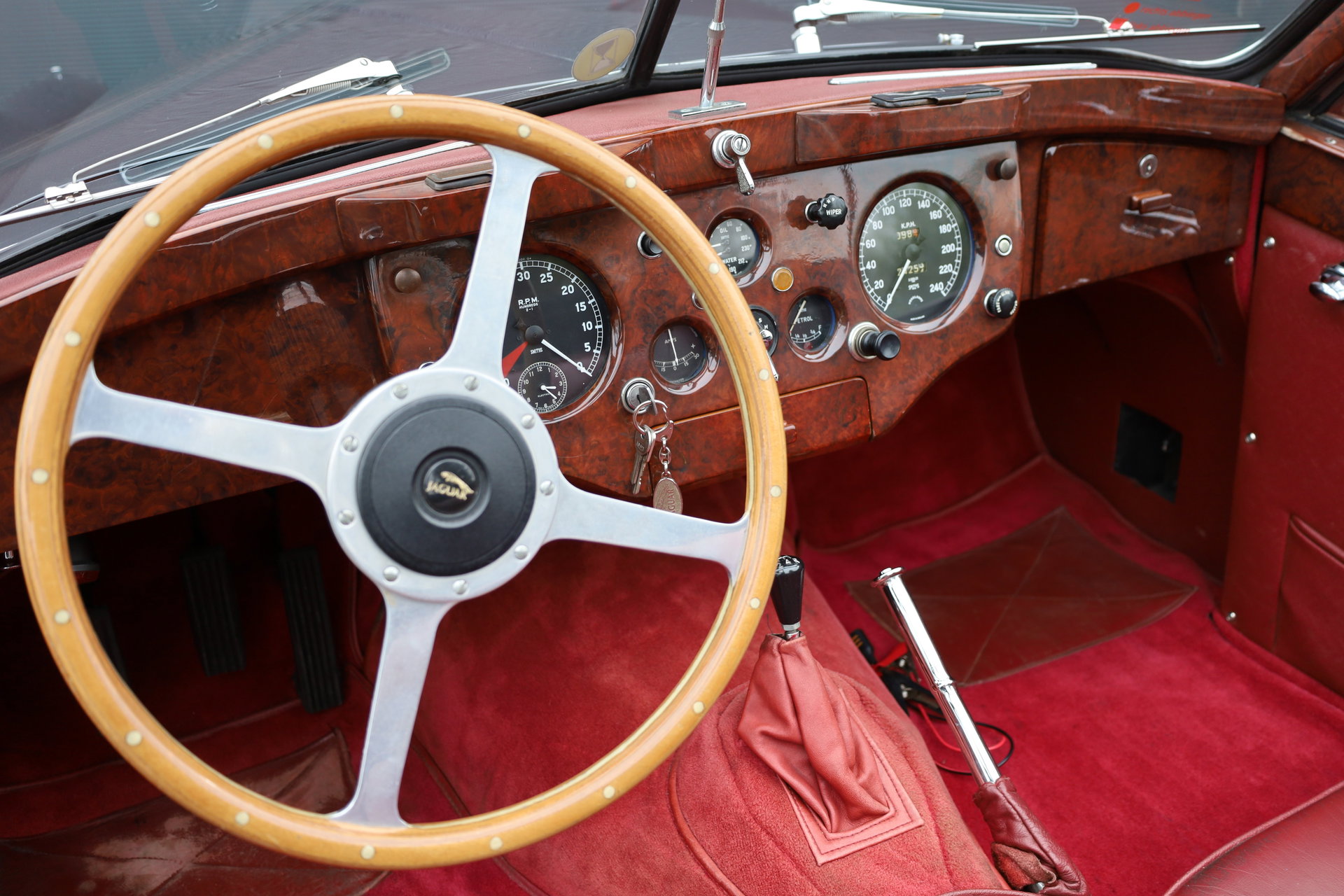 1957 Jaguar XK 140 - DHC ***SOLD***SOLD***5-Gang Getriebe* Scheibenbremse*, foto 6