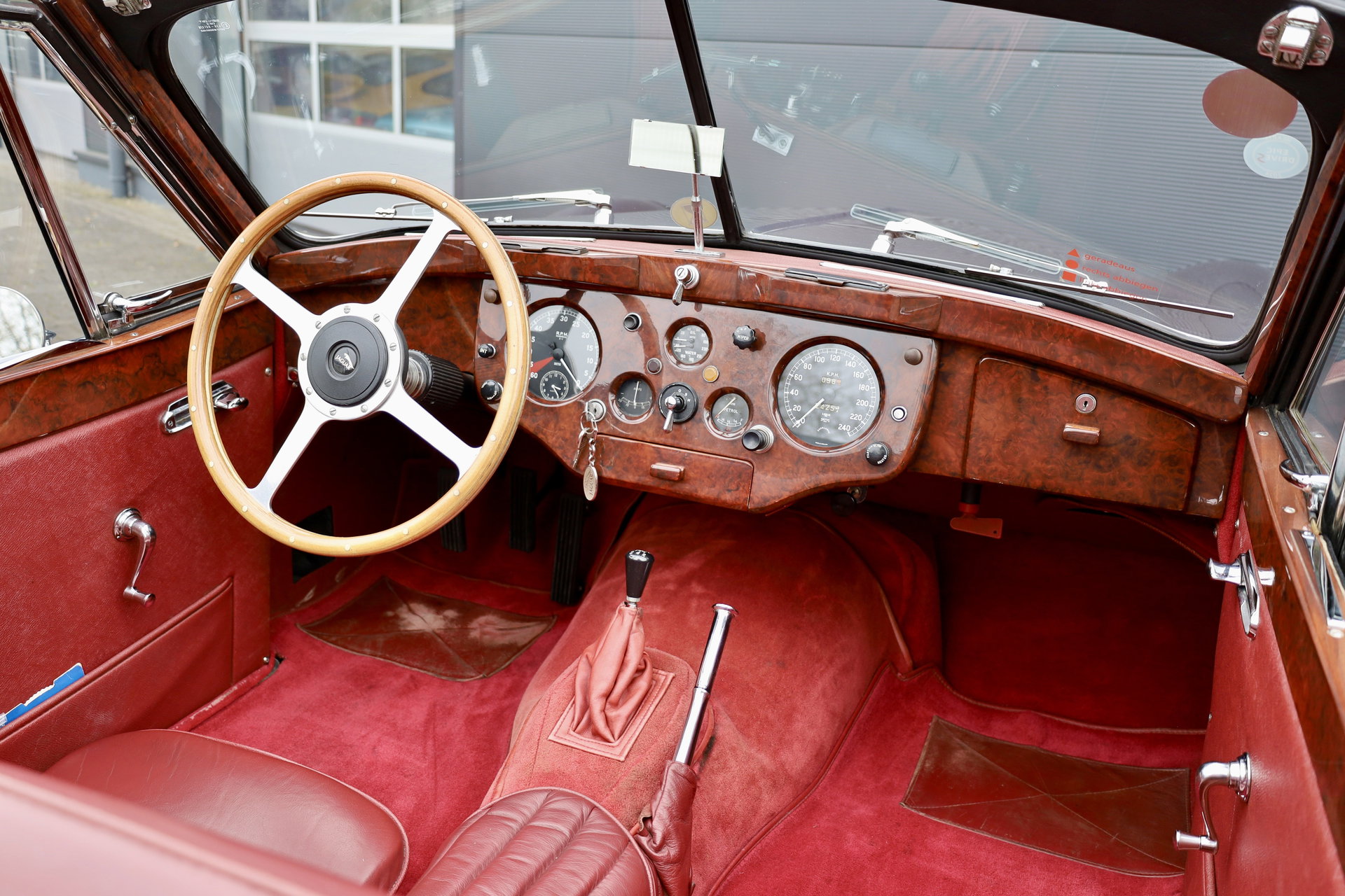 1957 Jaguar XK 140 - DHC ***SOLD***SOLD***5-Gang Getriebe* Scheibenbremse*, foto 7