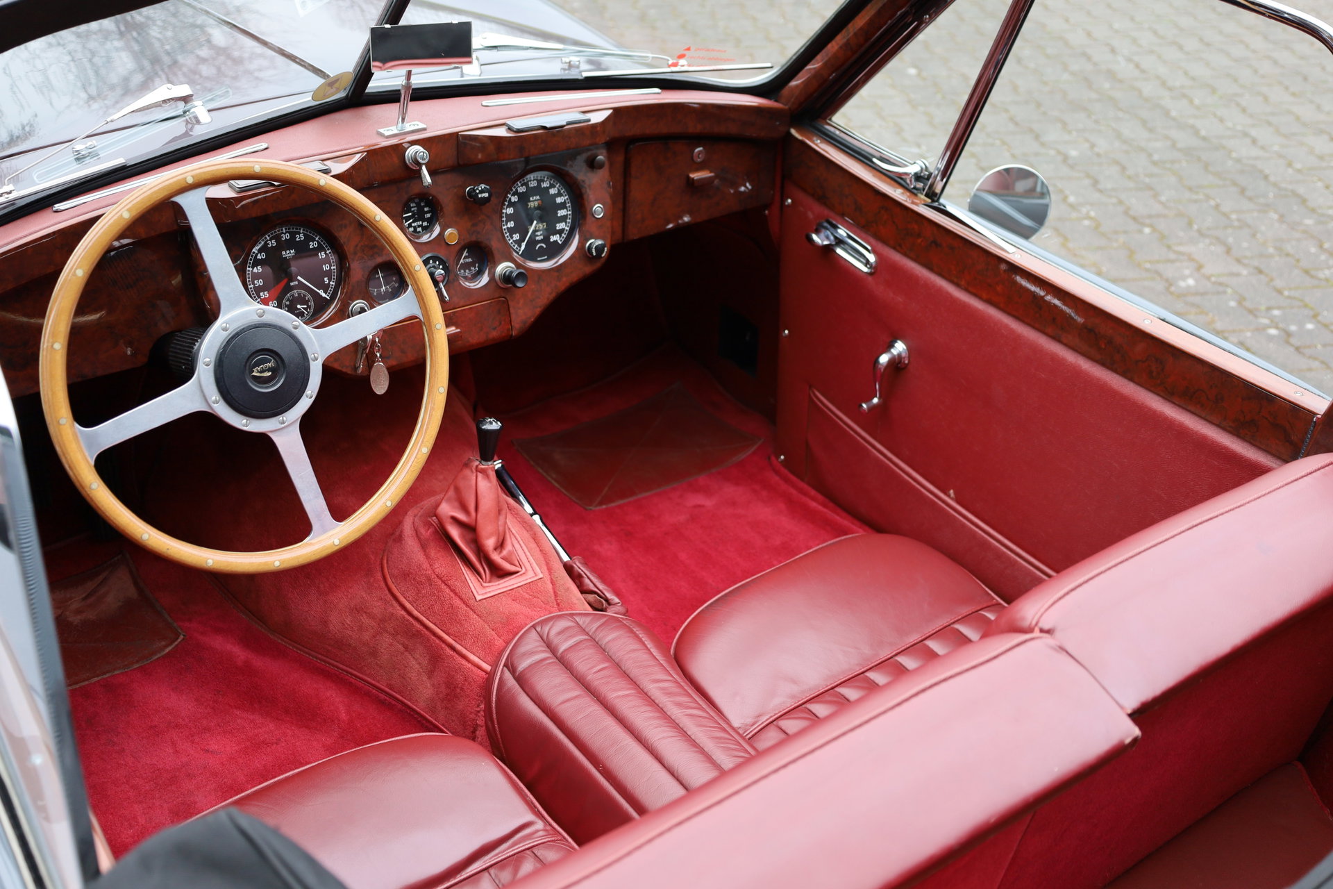 1957 Jaguar XK 140 - DHC ***SOLD***SOLD***5-Gang Getriebe* Scheibenbremse*, foto 8