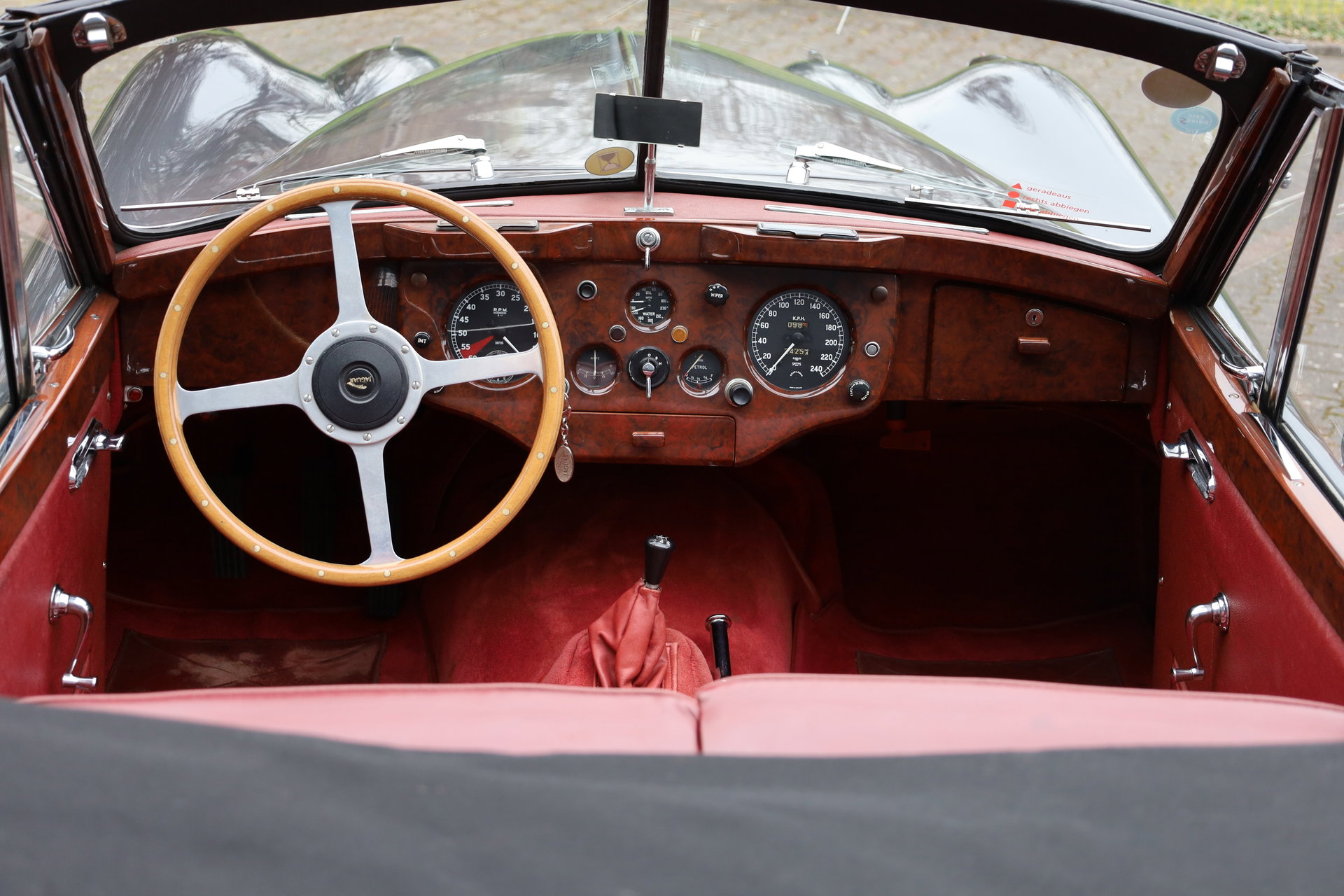 1957 Jaguar XK 140 - DHC ***SOLD***SOLD***5-Gang Getriebe* Scheibenbremse*, foto 9