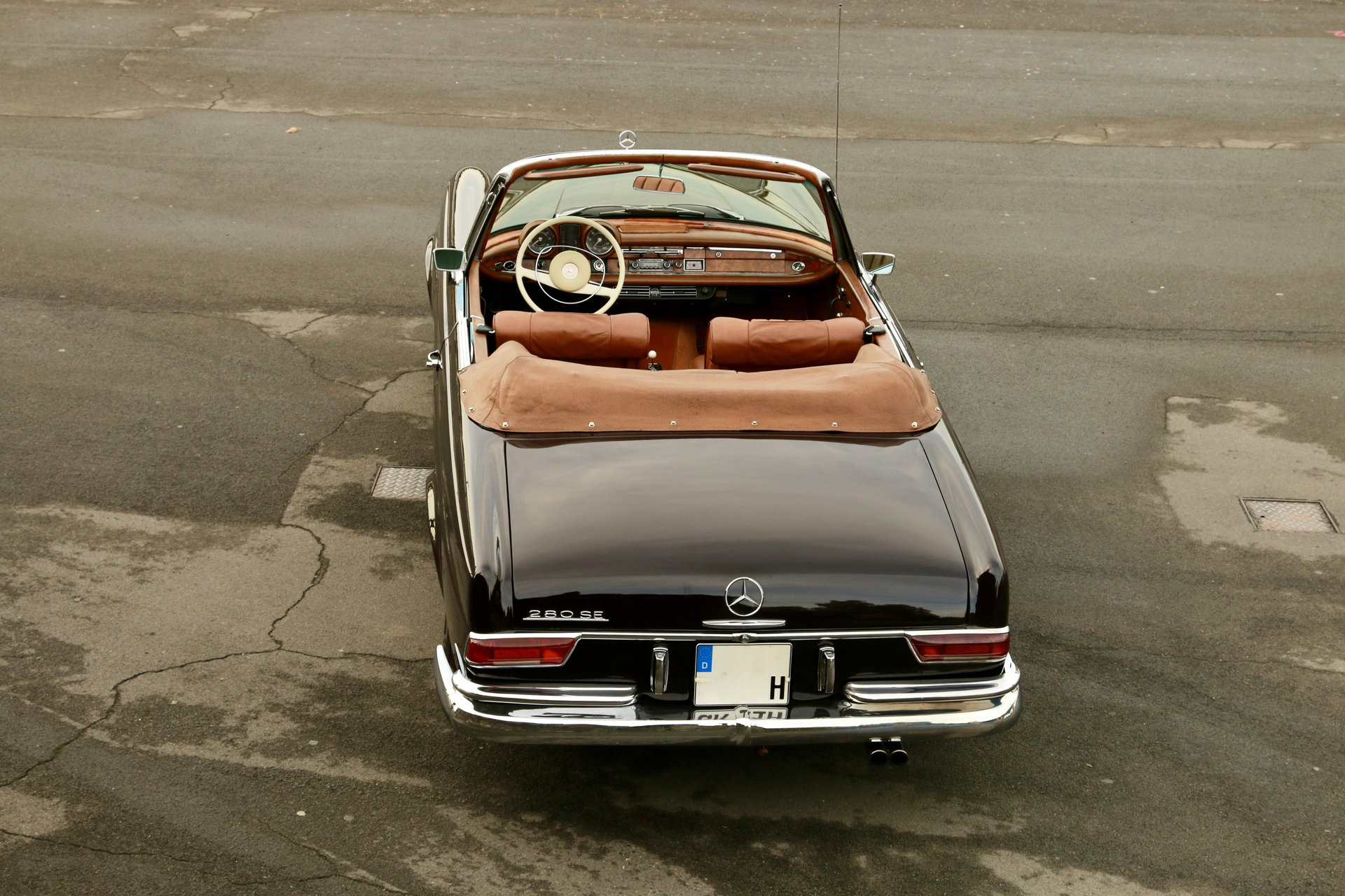1968 Mercedes-Benz S-Class W111/112 - 280SE W111 Cabriolet *Automatic*Klima*Leder*Historie*, foto 5