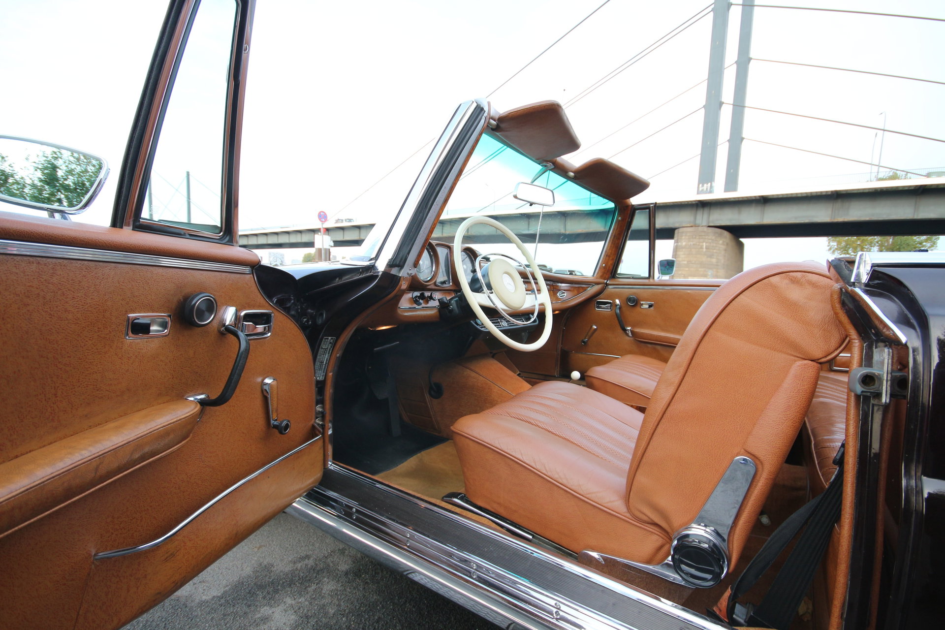 1968 Mercedes-Benz S-Class W111/112 - 280SE W111 Cabriolet *Automatic*Klima*Leder*Historie*, foto 7
