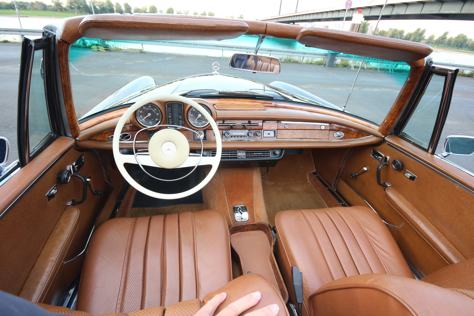 1968 Mercedes-Benz S-Class W111/112 - 280SE W111 Cabriolet *Automatic*Klima*Leder*Historie*, foto 8