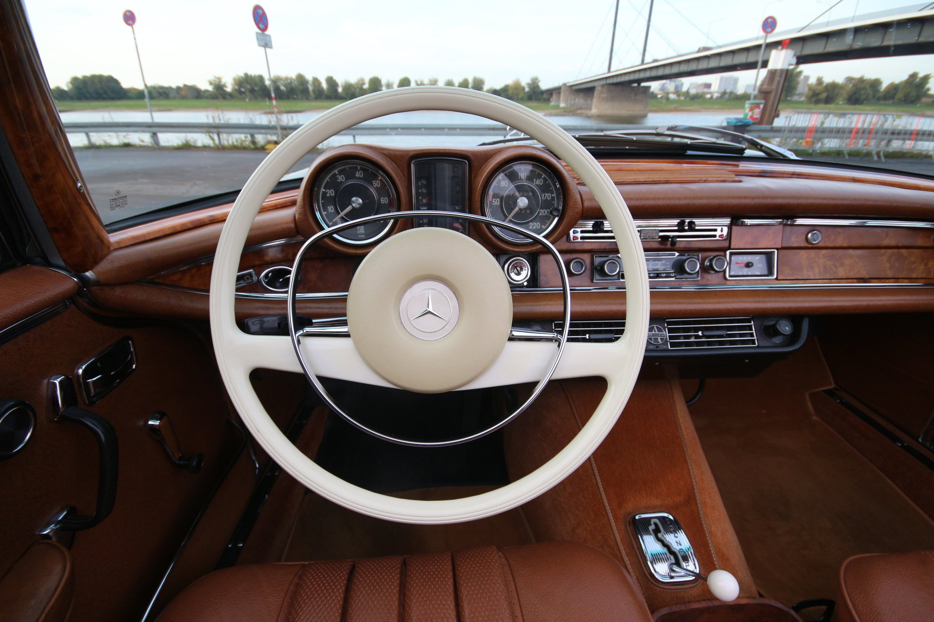 1968 Mercedes-Benz S-Class W111/112 - 280SE W111 Cabriolet *Automatic*Klima*Leder*Historie*, foto 12