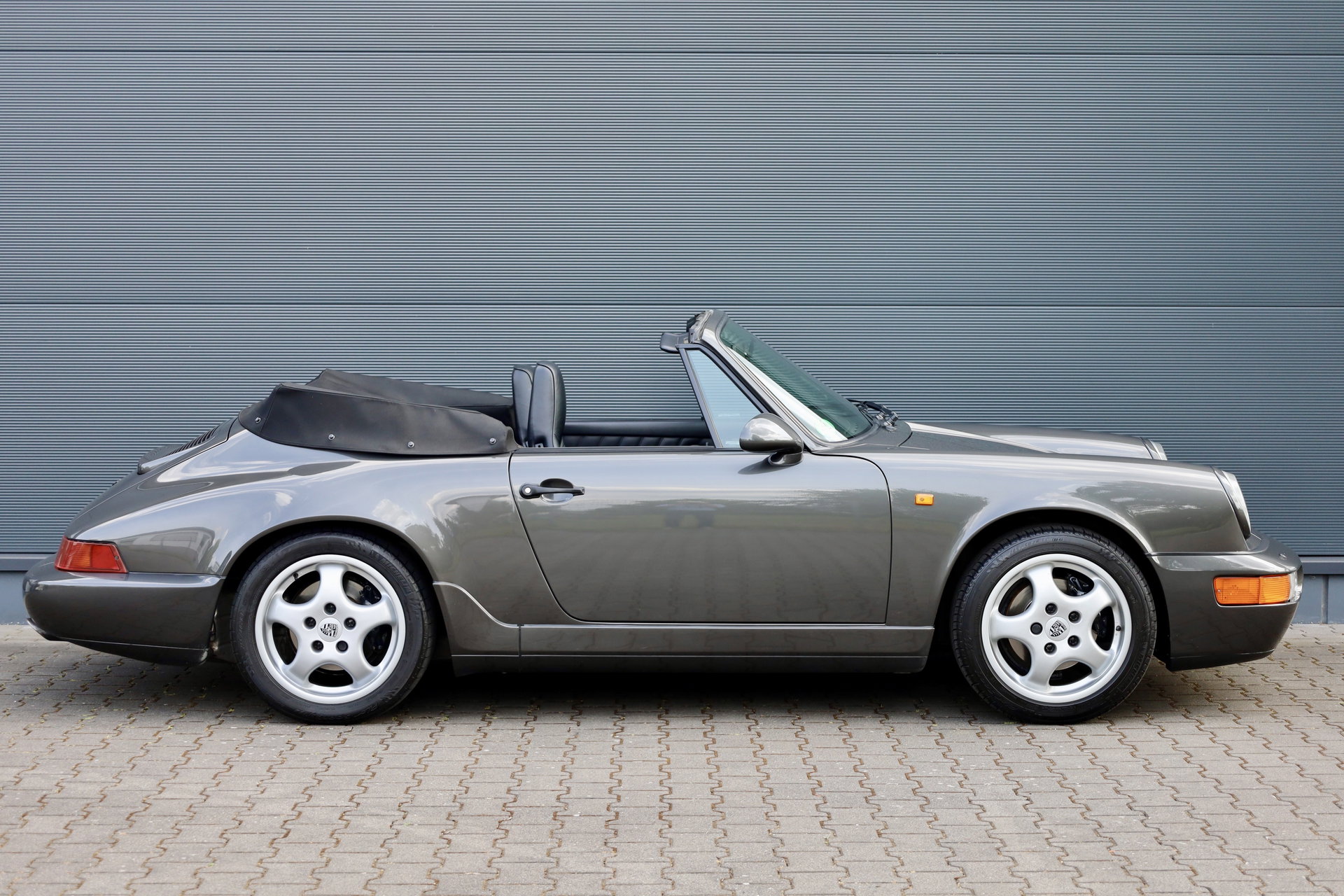 1993 Porsche 911 / 964 Carrera - Carrera 4 Cabriolet *BRD*2.HAND*VOLLLEDER*KLIMA*17" CUP*, foto 2