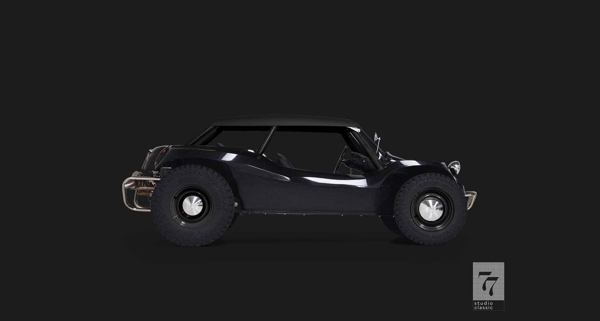 1970 Meyers Manx Classic - Manxter 2+2 triple black, foto 1