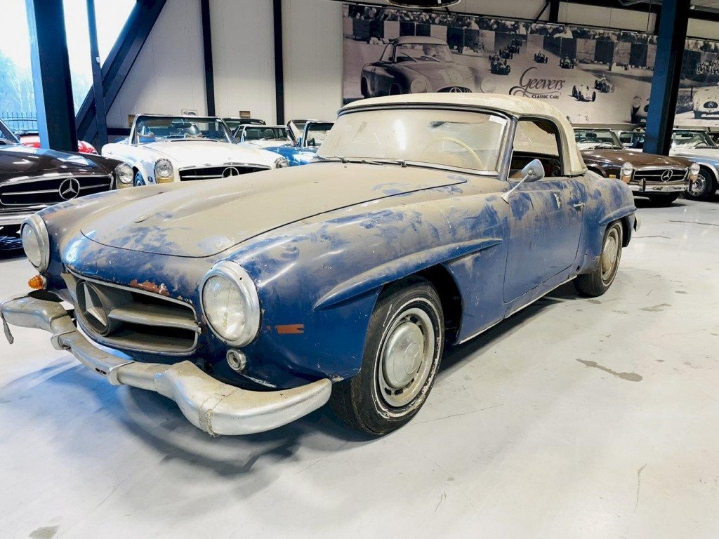1962 Mercedes-Benz SL 190 - Cabriolet, foto 3