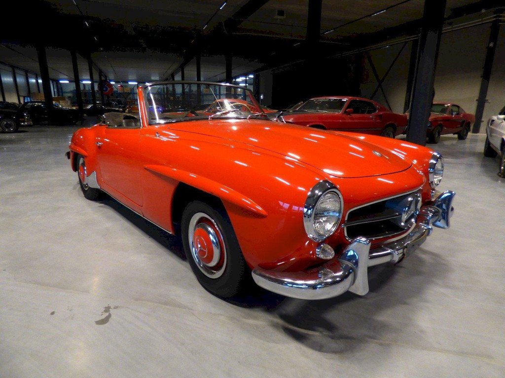 1961 Mercedes-Benz SL 190 - Cabriolet, foto 4