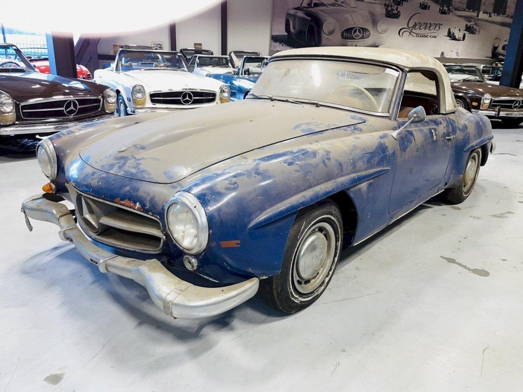 1962 Mercedes-Benz SL 190 - Cabriolet, foto 4