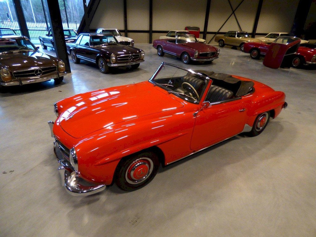 1961 Mercedes-Benz SL 190 - Cabriolet, foto 3