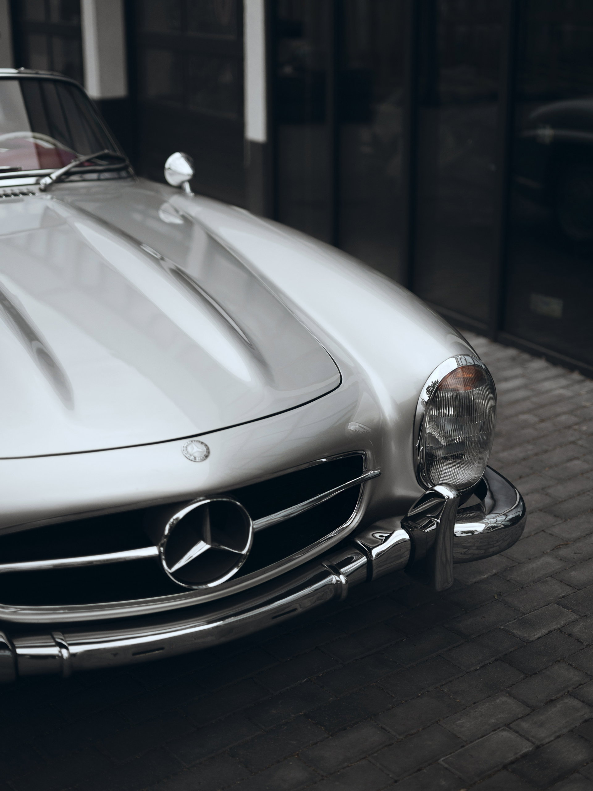 1961 Mercedes-Benz 300 SL - roadster disc brake, iron block, matching numbers, foto 5
