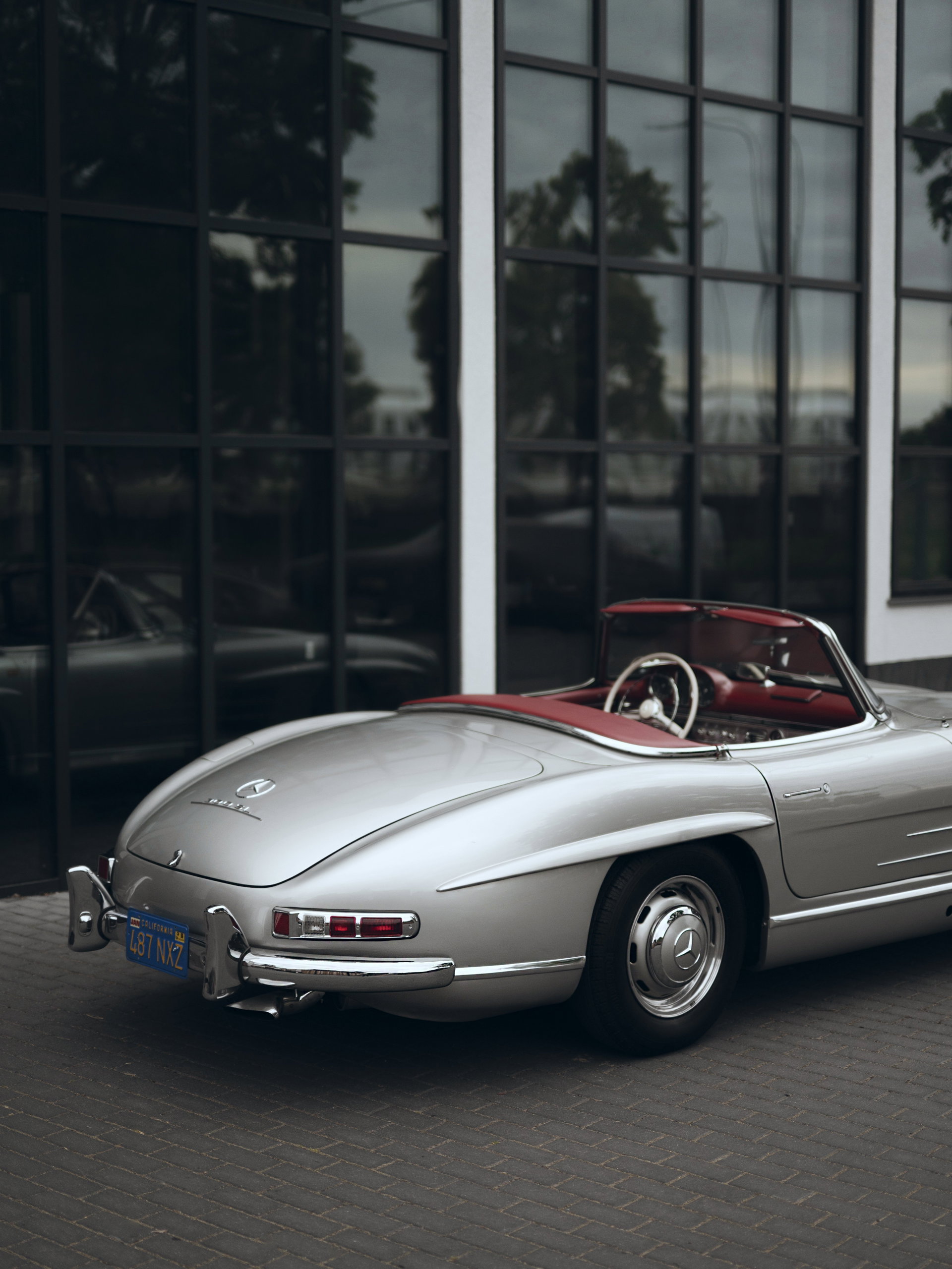 1961 Mercedes-Benz 300 SL - roadster disc brake, iron block, matching numbers, foto 4