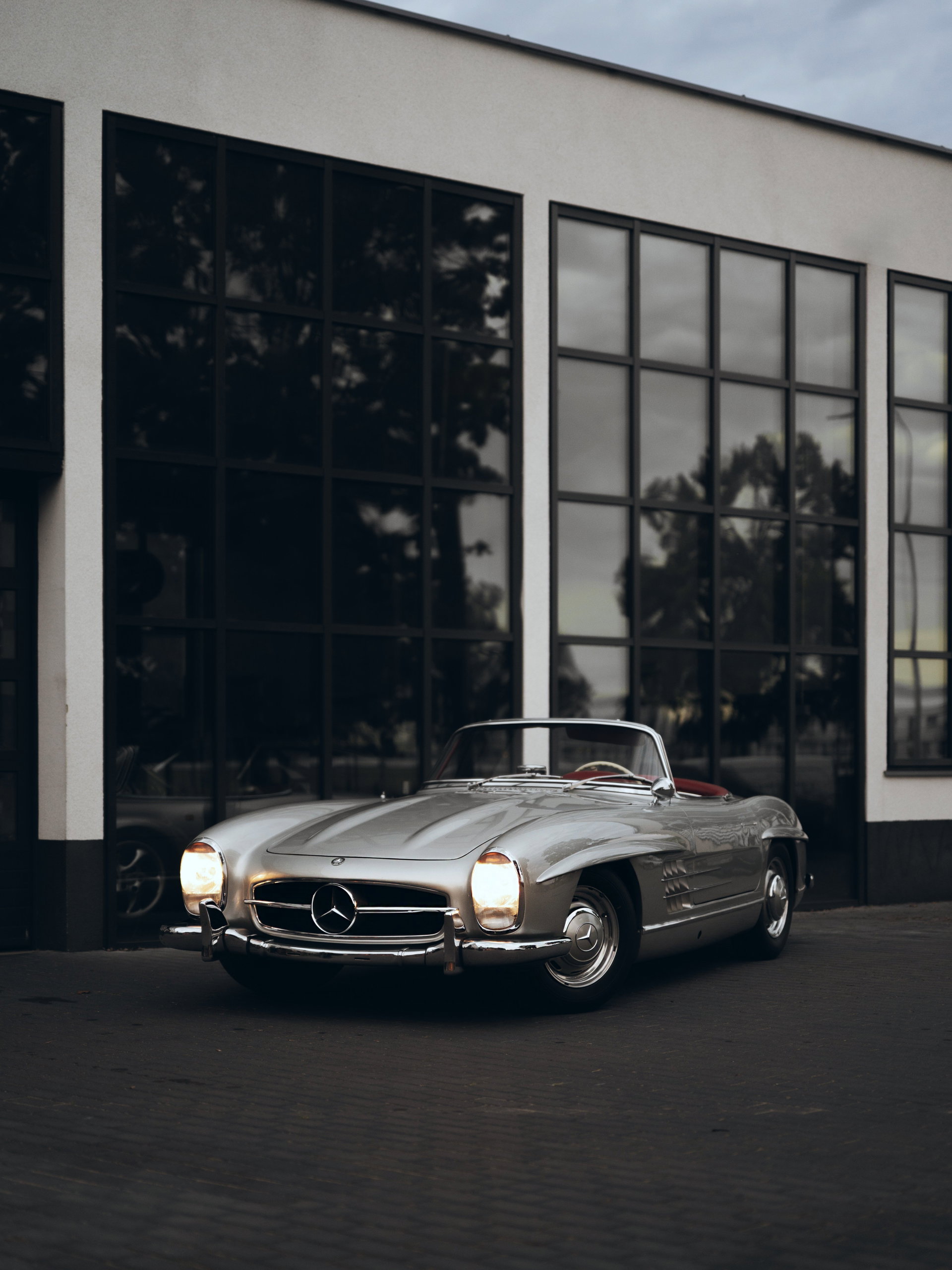 1961 Mercedes-Benz 300 SL - roadster disc brake, iron block, matching numbers, foto 11