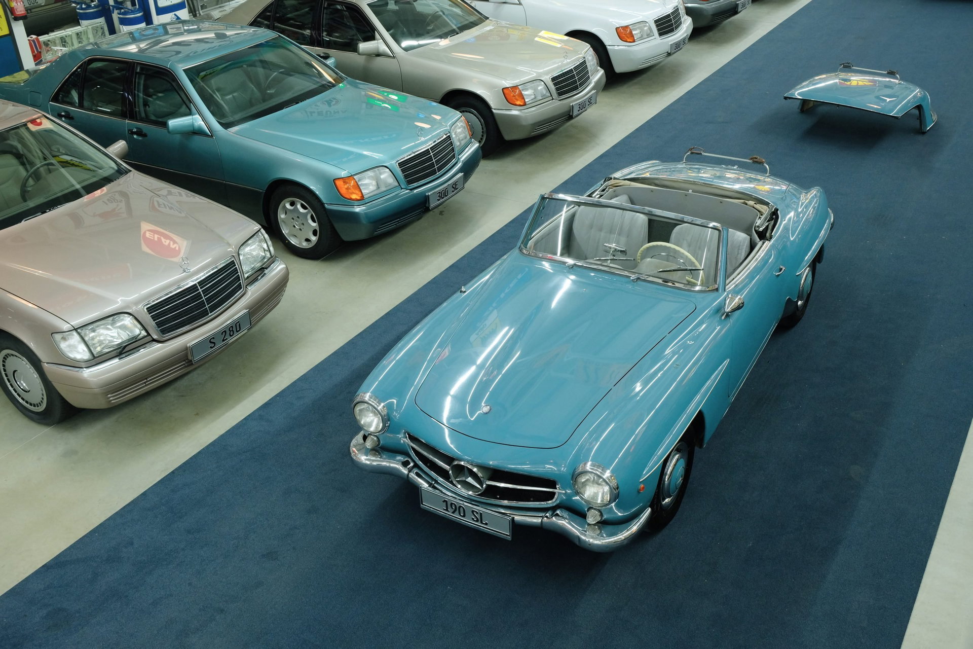1960 Mercedes-Benz SL 190 - 190 SL, foto 3
