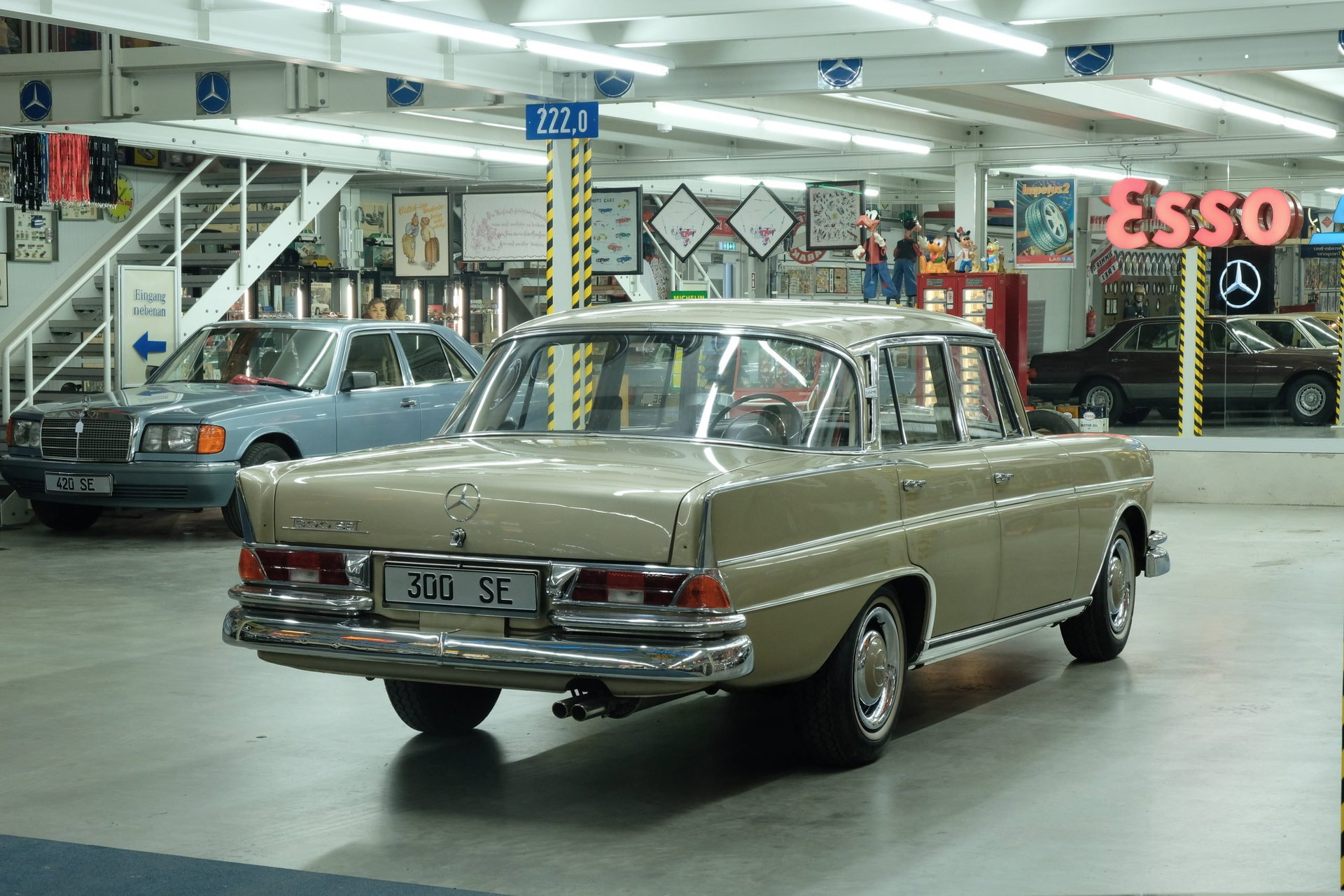 1964 Mercedes-Benz S-Class Heckflosse - 300 SE, foto 5