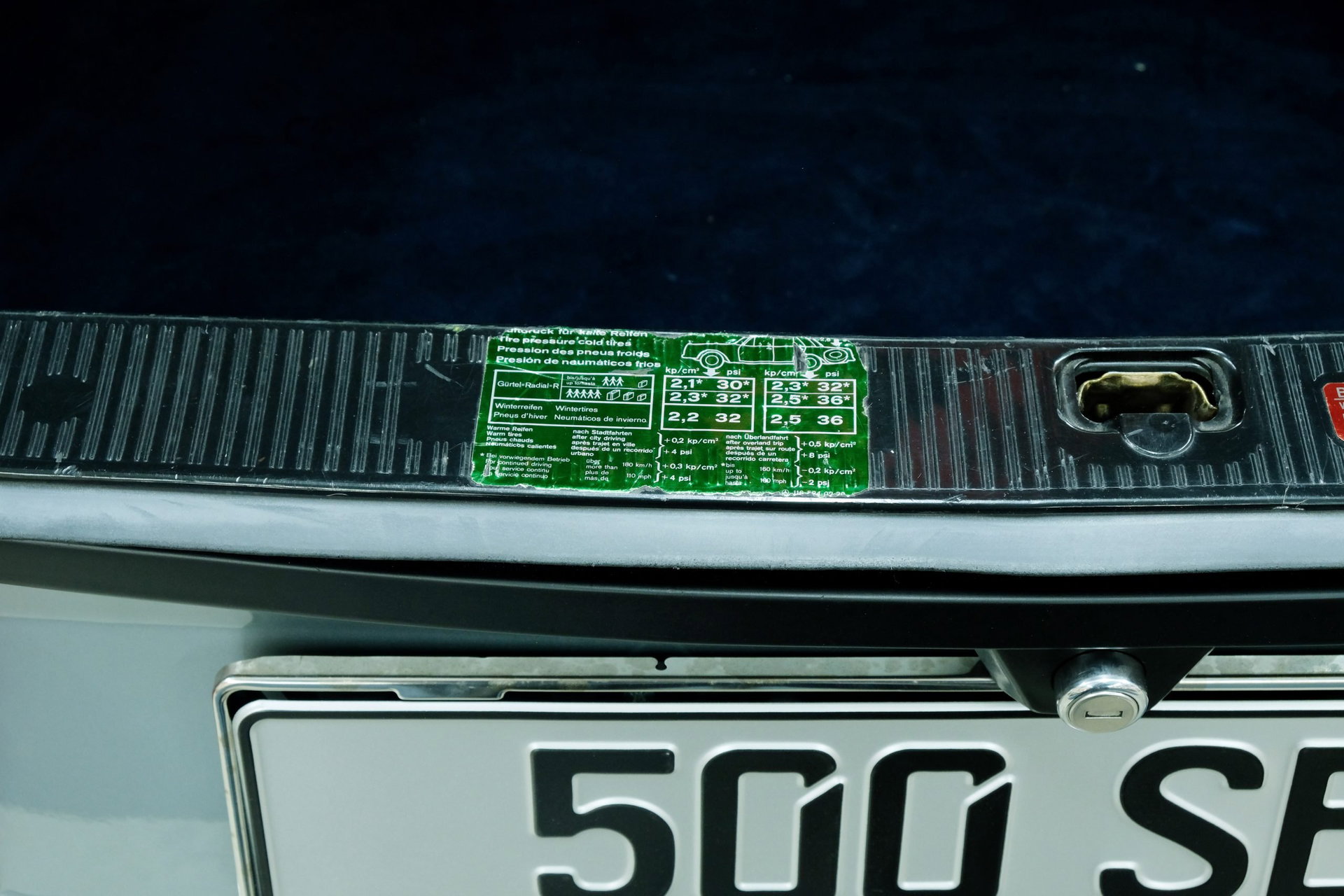 1982 Mercedes-Benz S-Class - 500 SEC, foto 6