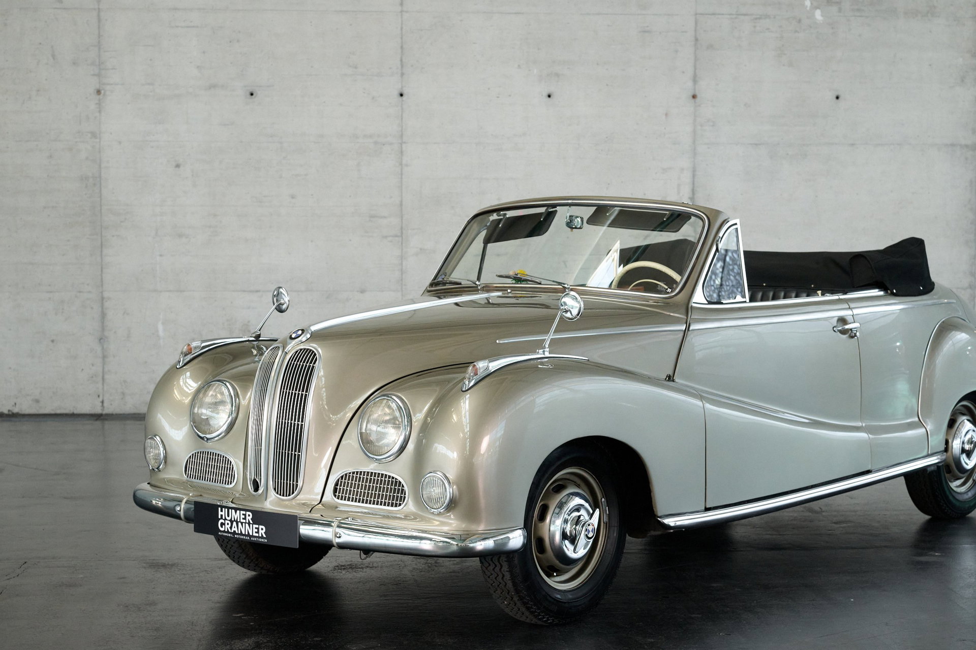 1955 BMW 502 - 502 Baur Cabriolet, foto 3