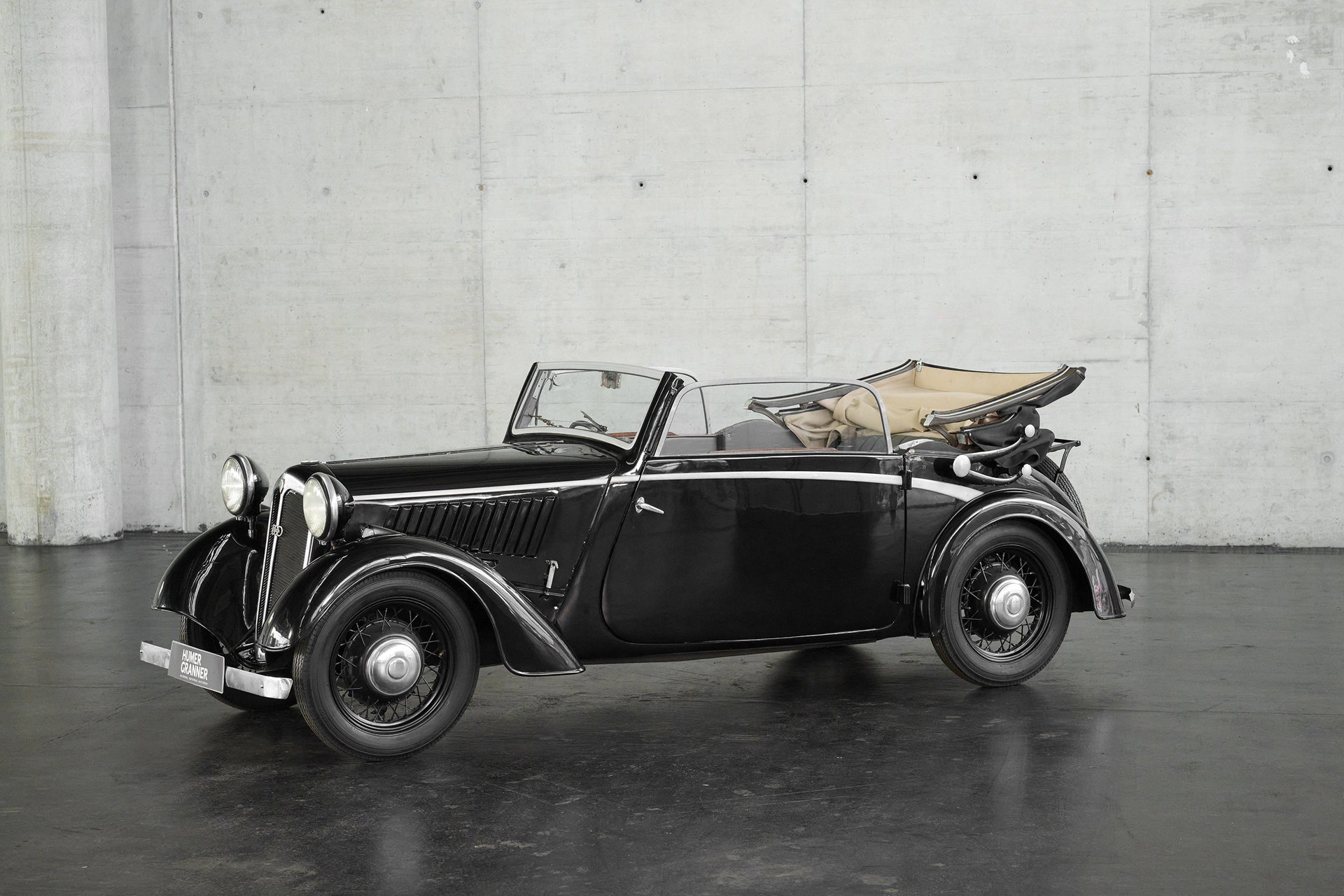 1937 DKW F8 - Front Luxus Cabriolet, foto 2
