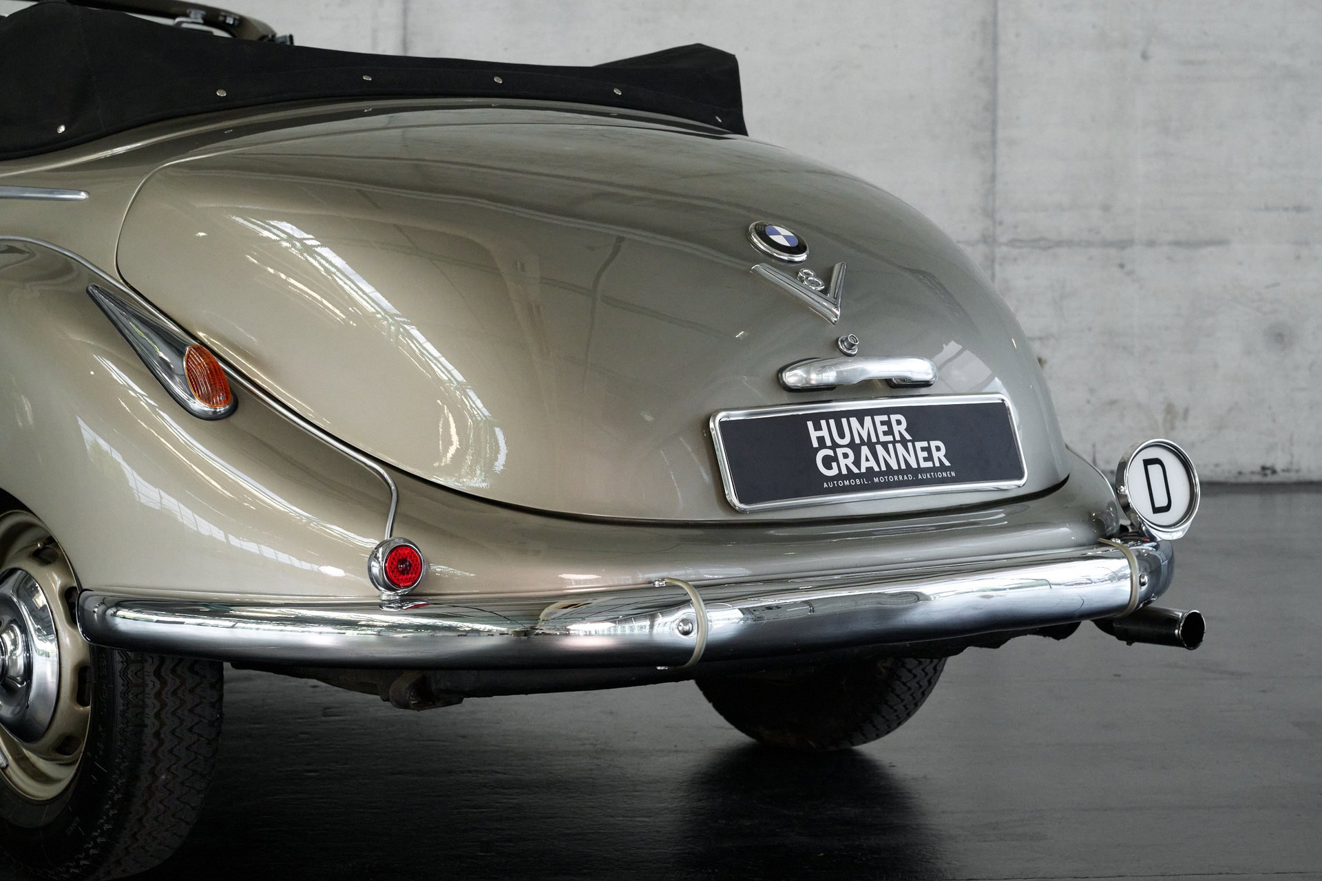 1955 BMW 502 - 502 Baur Cabriolet, foto 12