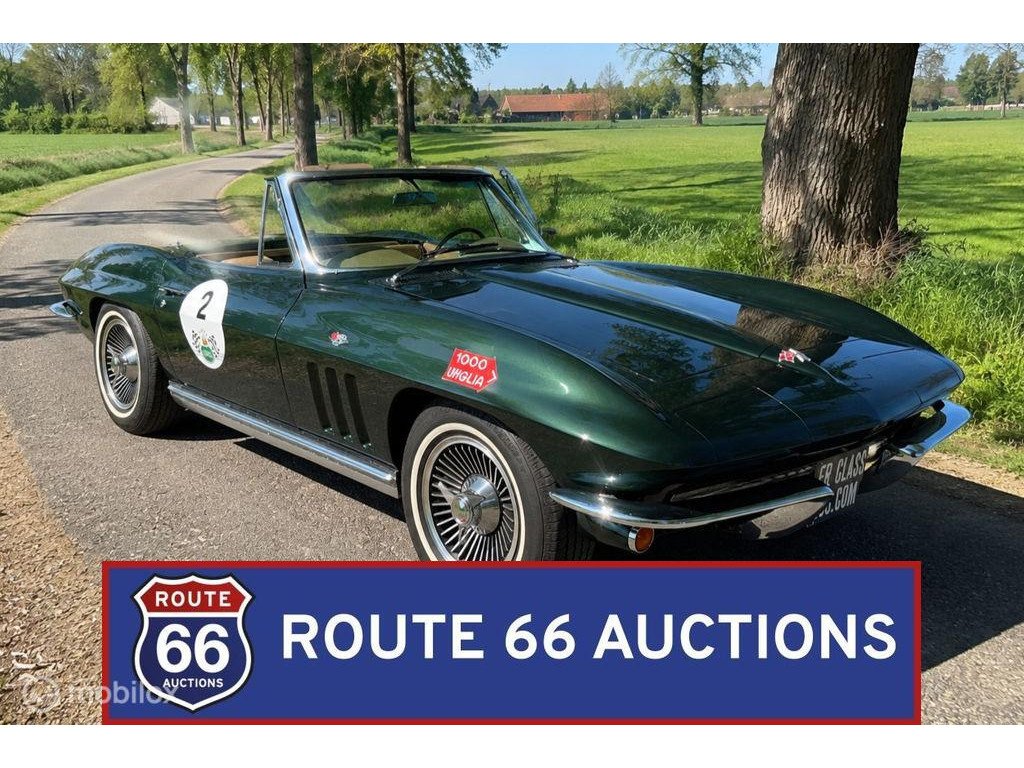 1965 Chevrolet Corvette - C2 Stingray Cabriolet | 1965 | Route 66 Auctions, foto 1