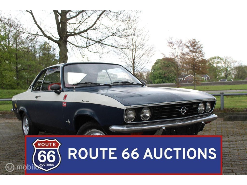 1972 Opel Manta - 1.2 S | Route 66 Auctions, foto 1