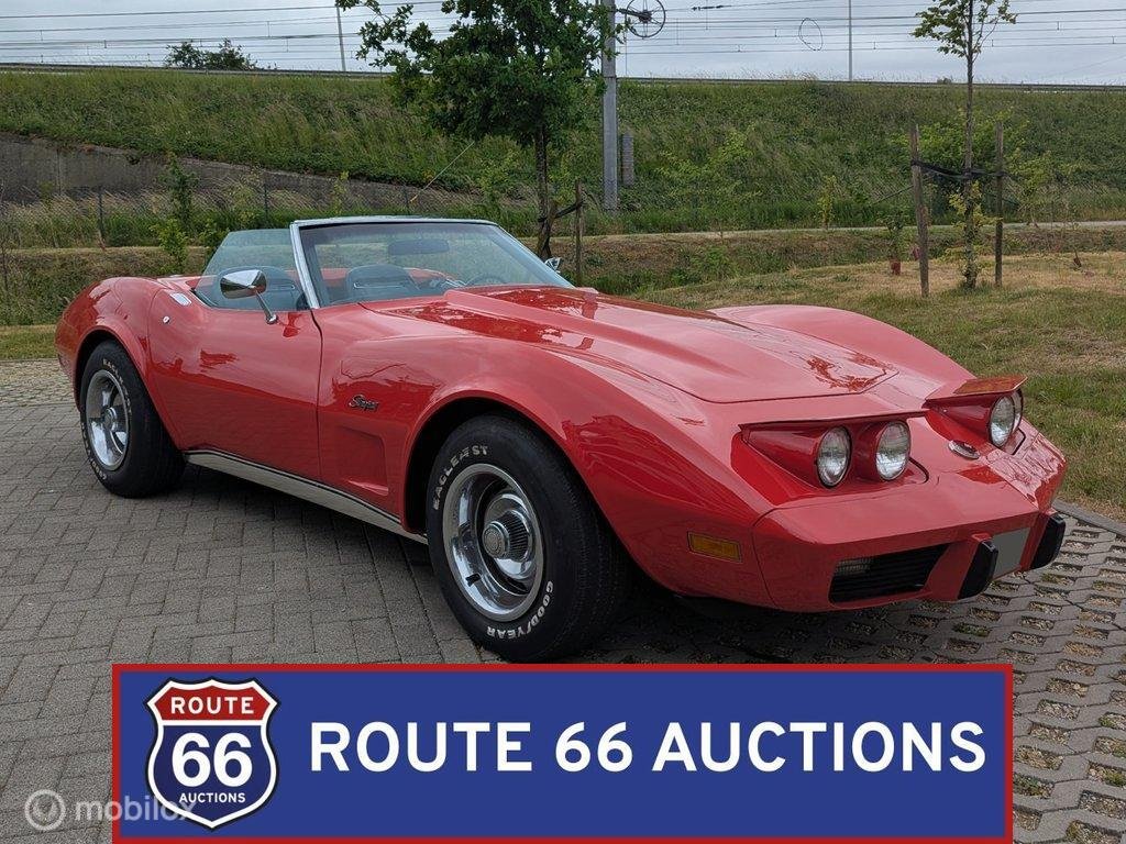 1975 Chevrolet Corvette - C3 Stingray Cabriolet | 1975 | Route 66 Auctions, foto 1