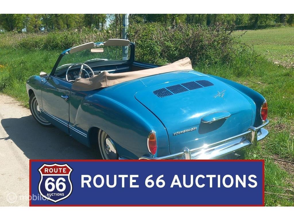 1966 VW Karmann Ghia - Cabriolet | 1966 | Route 66 Auctions, foto 7