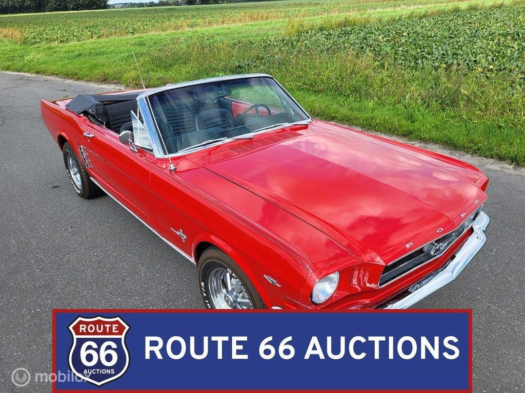 1966 Ford Mustang - Cabriolet | 1966 | Route 66 Auctions, foto 1