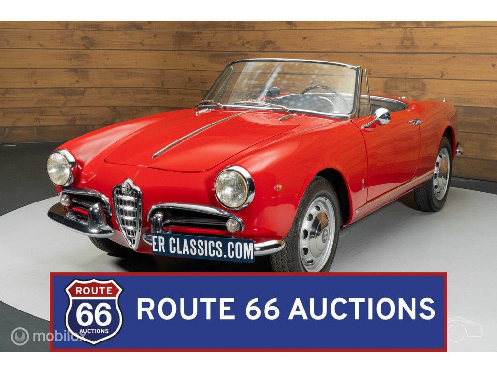 1961 Alfa Romeo Giulietta - Spider | 1961 | Route 66 Auctions, foto 5
