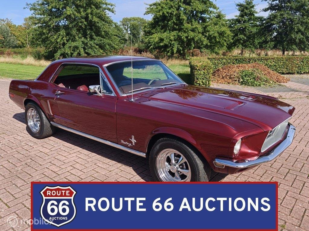 1968 Ford Mustang - Hardtop C-Code | 1968 | Route 66 Auctions, foto 1