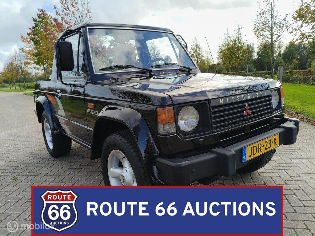 1987 Mitsubishi Pajero - 2.6 Canvas Top | 1987 | Route 66 Auctions, foto 3