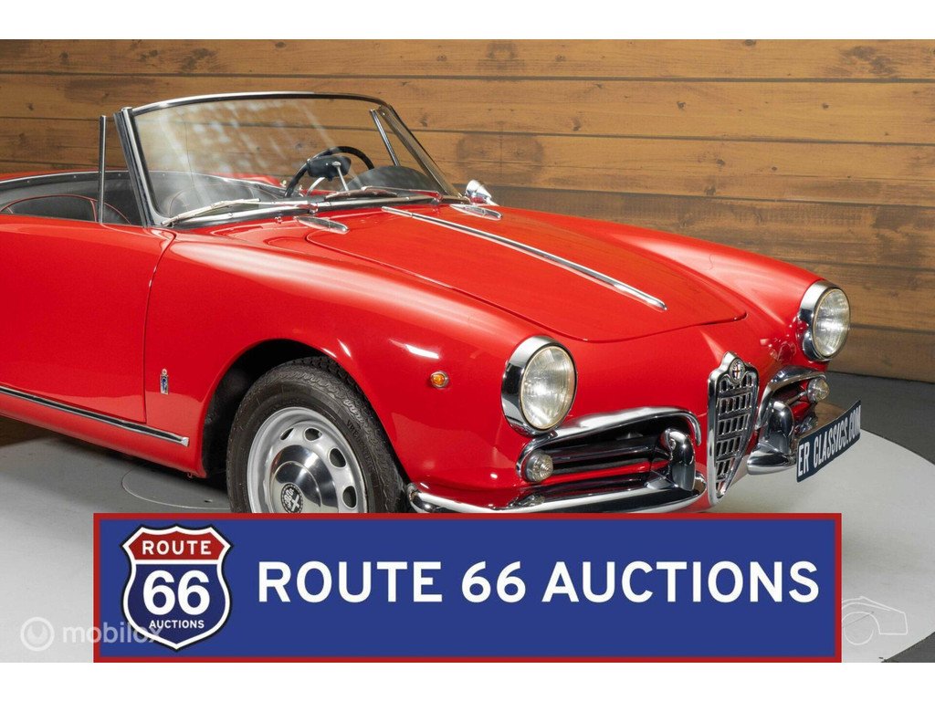 1961 Alfa Romeo Giulietta - Spider | 1961 | Route 66 Auctions, foto 3