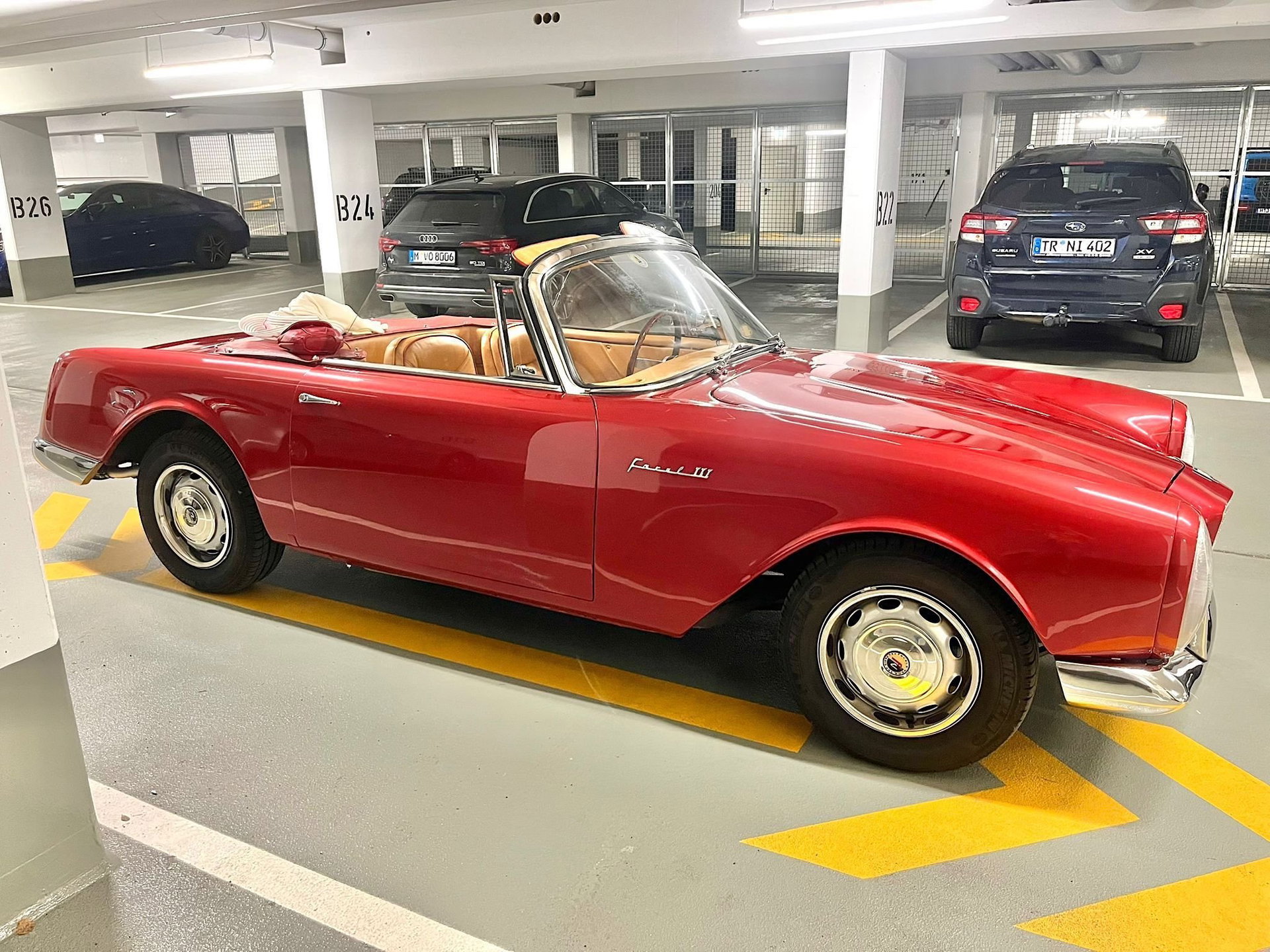 1964 Facel Vega Facel III - Weltrarität , einziges Cabriolet Linkslenker in D, nur 9 weltweit, foto 3