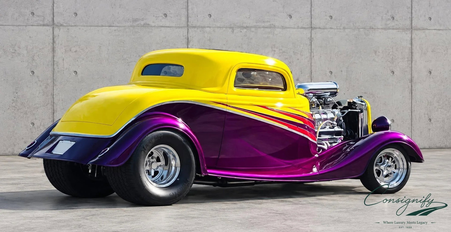 1934 Ford Custom - 3-Window, foto 3