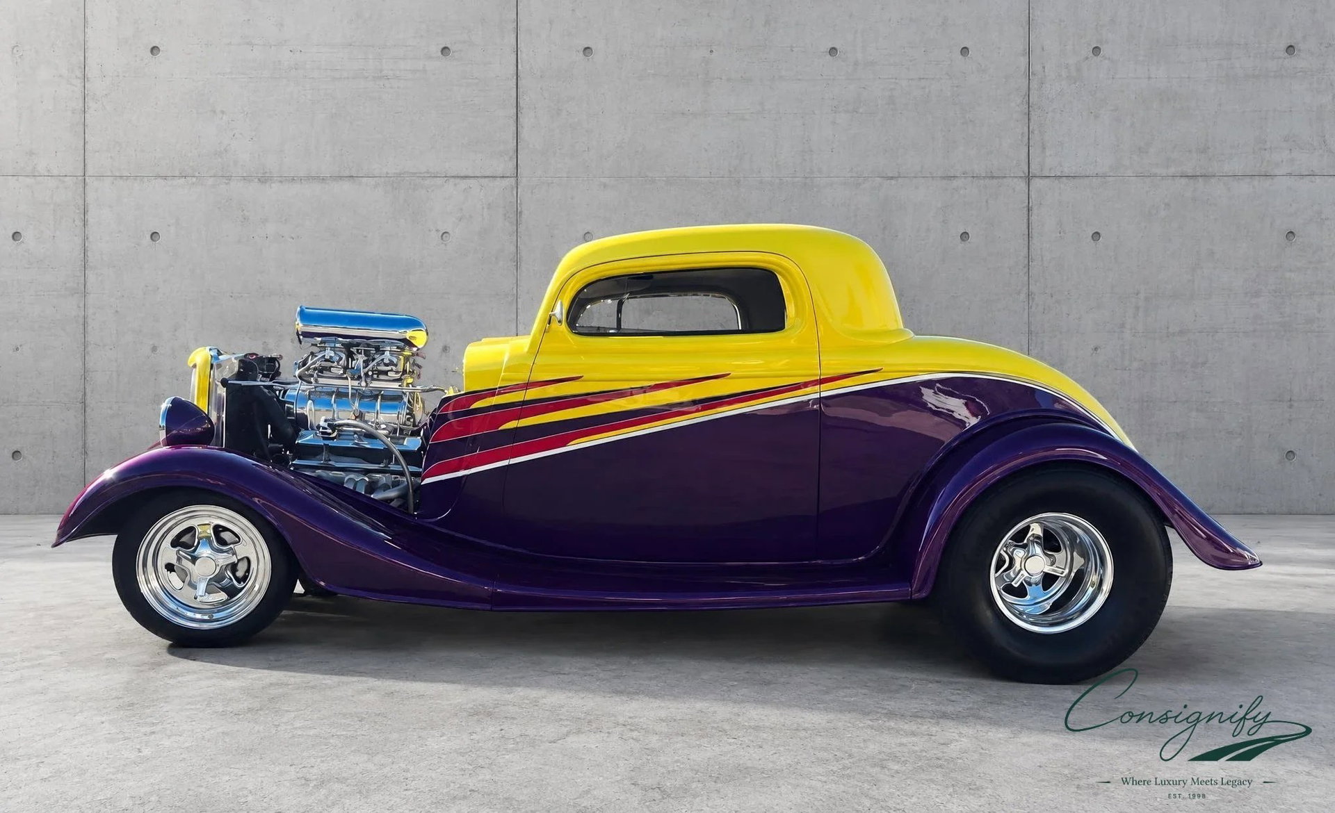 1934 Ford Custom - 3-Window, foto 2
