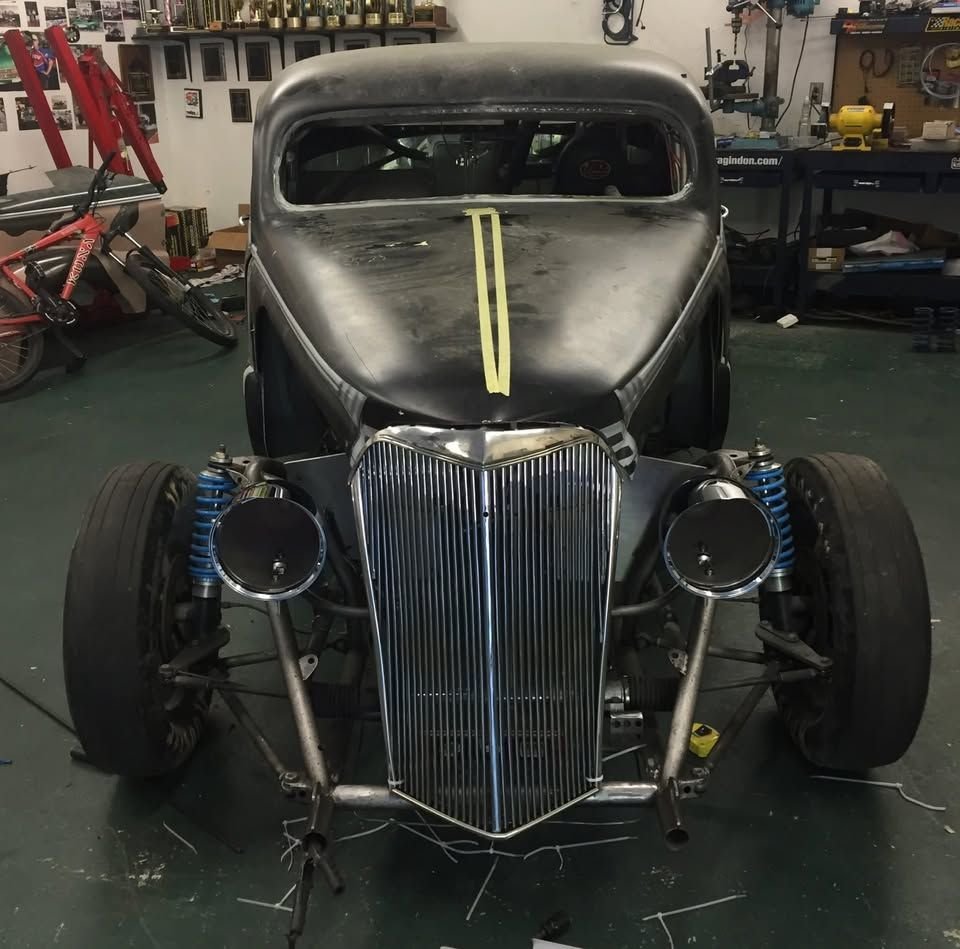 1937 Chevrolet Hot Rod - coupe, foto 2