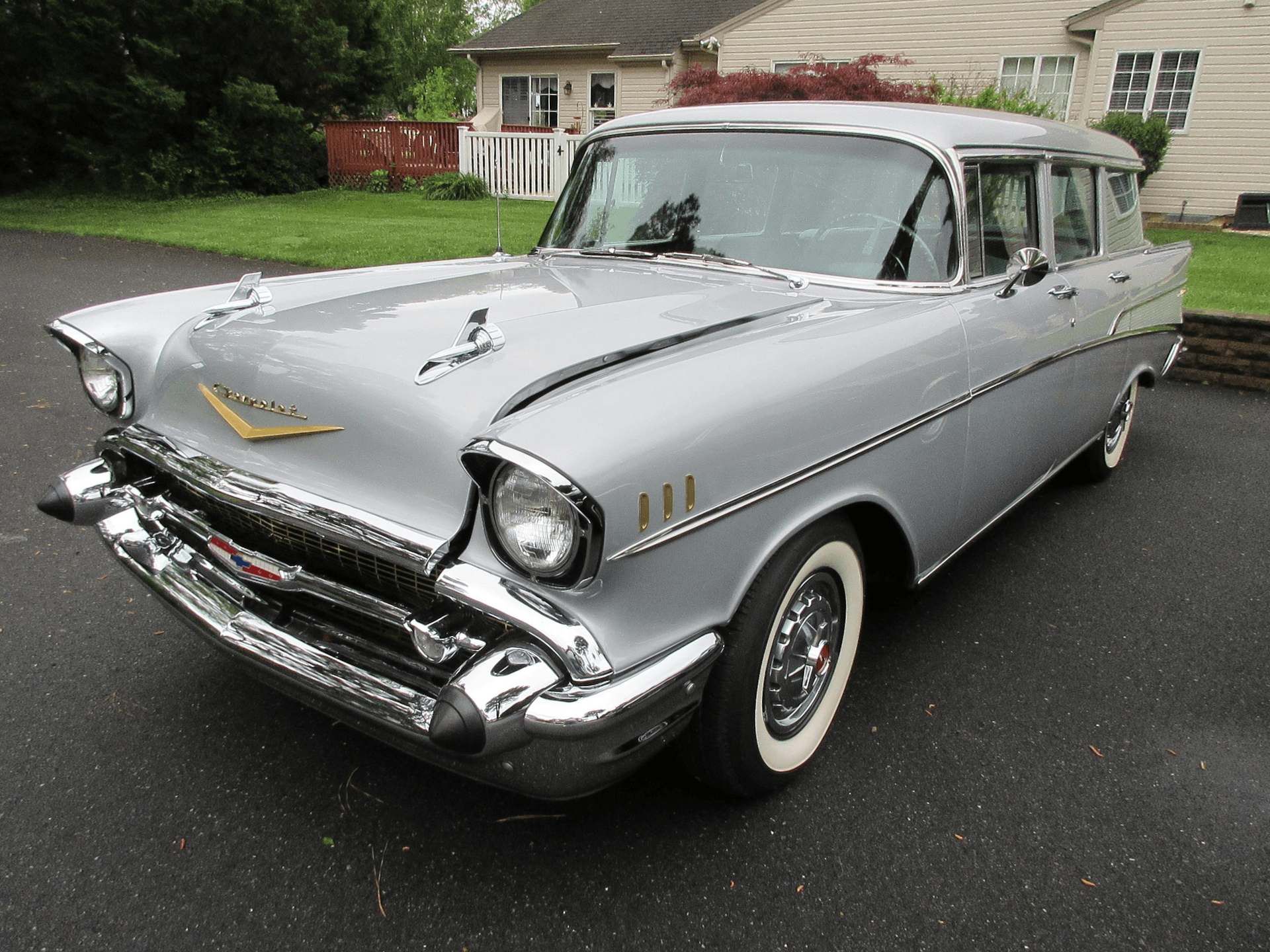 1957 Chevrolet Bel-Air - 4dr Wagon, foto 1