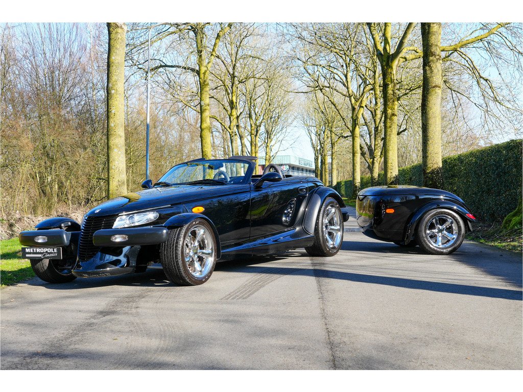2000 Plymouth Prowler - Cabriolet + aanhanger, foto 3