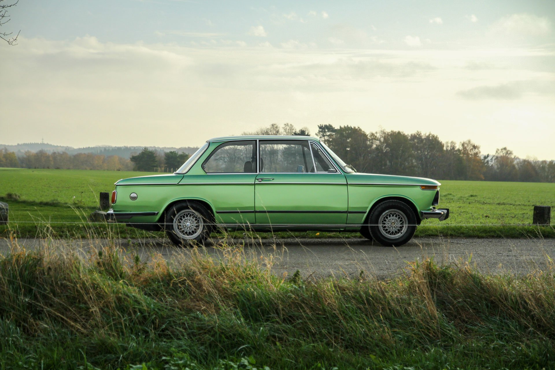 1974 BMW 2002 - Tii - Taiga green, foto 2