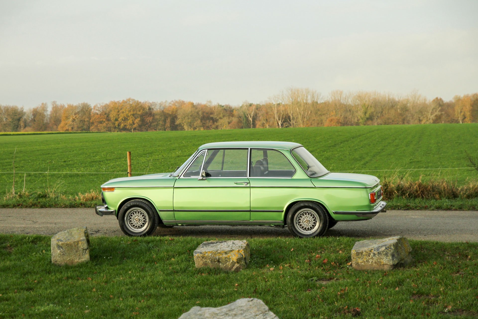 1974 BMW 2002 - Tii - Taiga green, foto 4