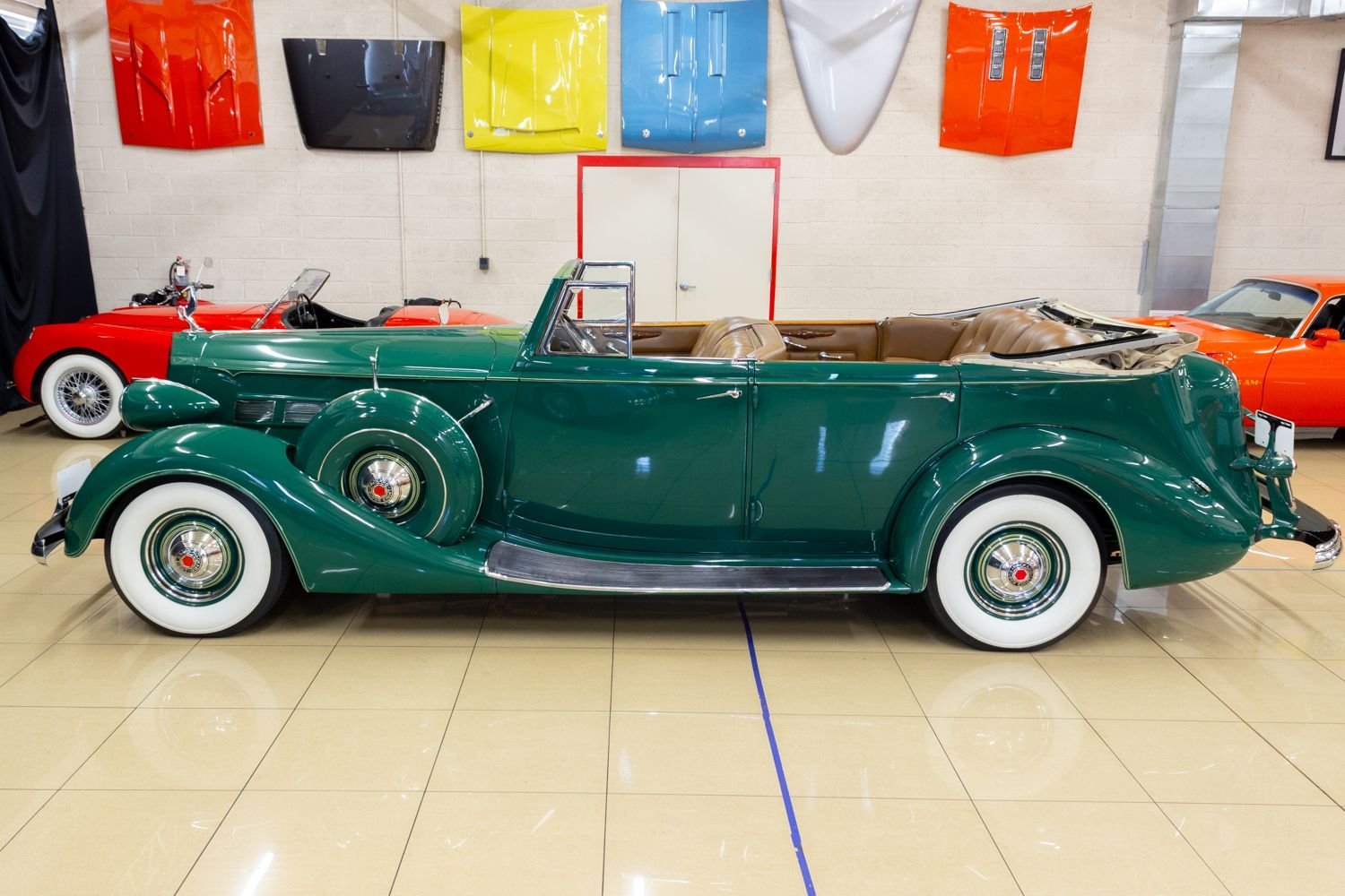 1937 Packard Super Eight - Convertible Sedan, foto 8