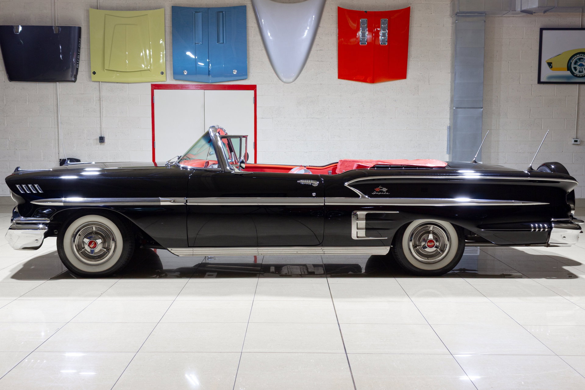 1958 Chevrolet Impala - 348 Tri power convertible, foto 11