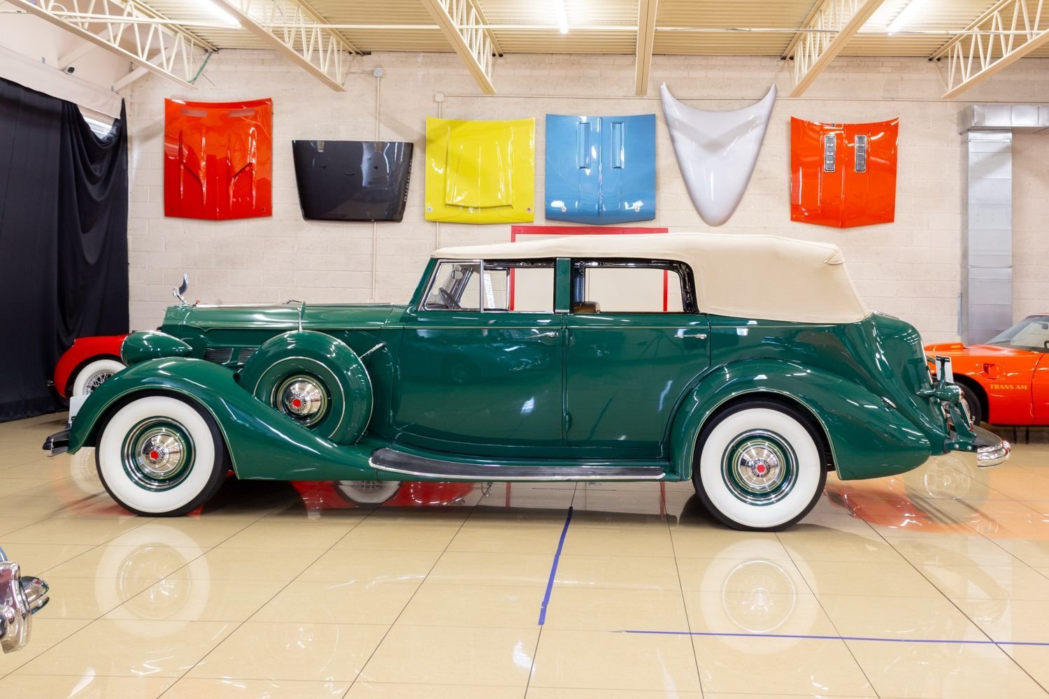 1937 Packard Super Eight - Convertible Sedan, foto 10