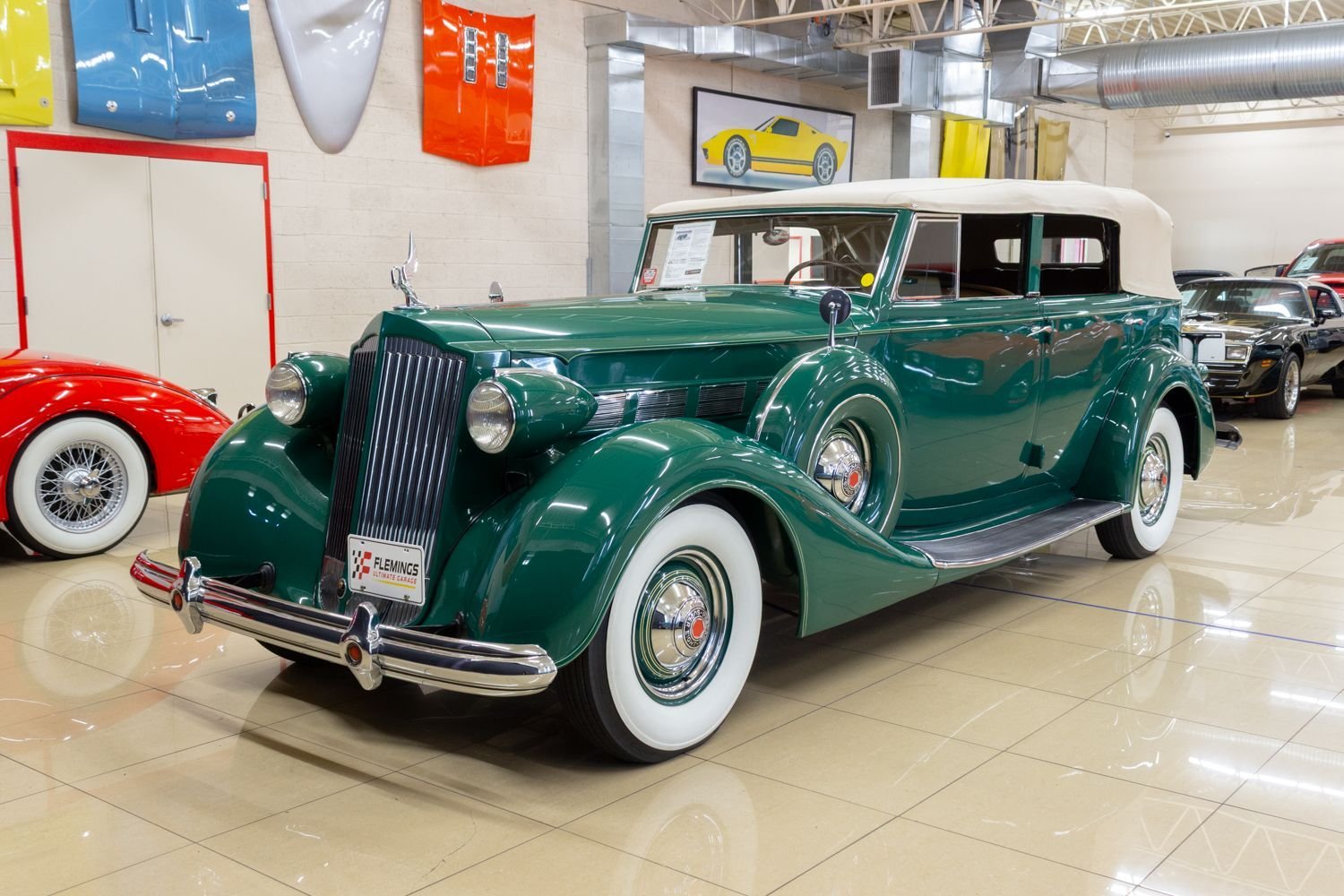 1937 Packard Super Eight - Convertible Sedan, foto 4
